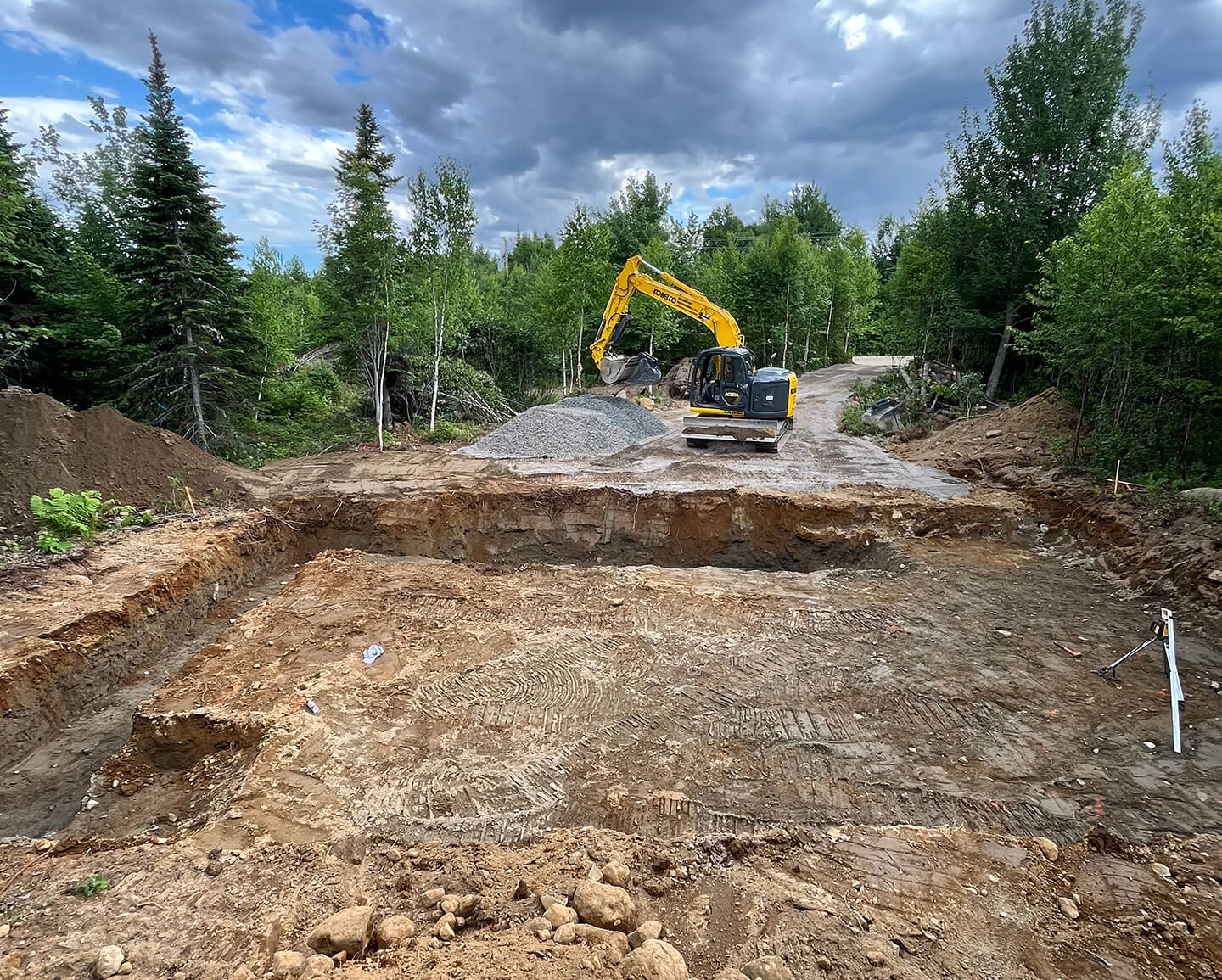 Excavation Ben Coulombe et Fils - Spécialiste en excavation à l'Île d'Orléans
